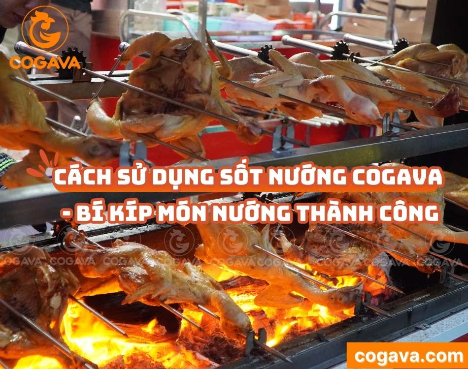 Cách sử dụng sốt nướng Cogava - Bí kíp món nướng thành công