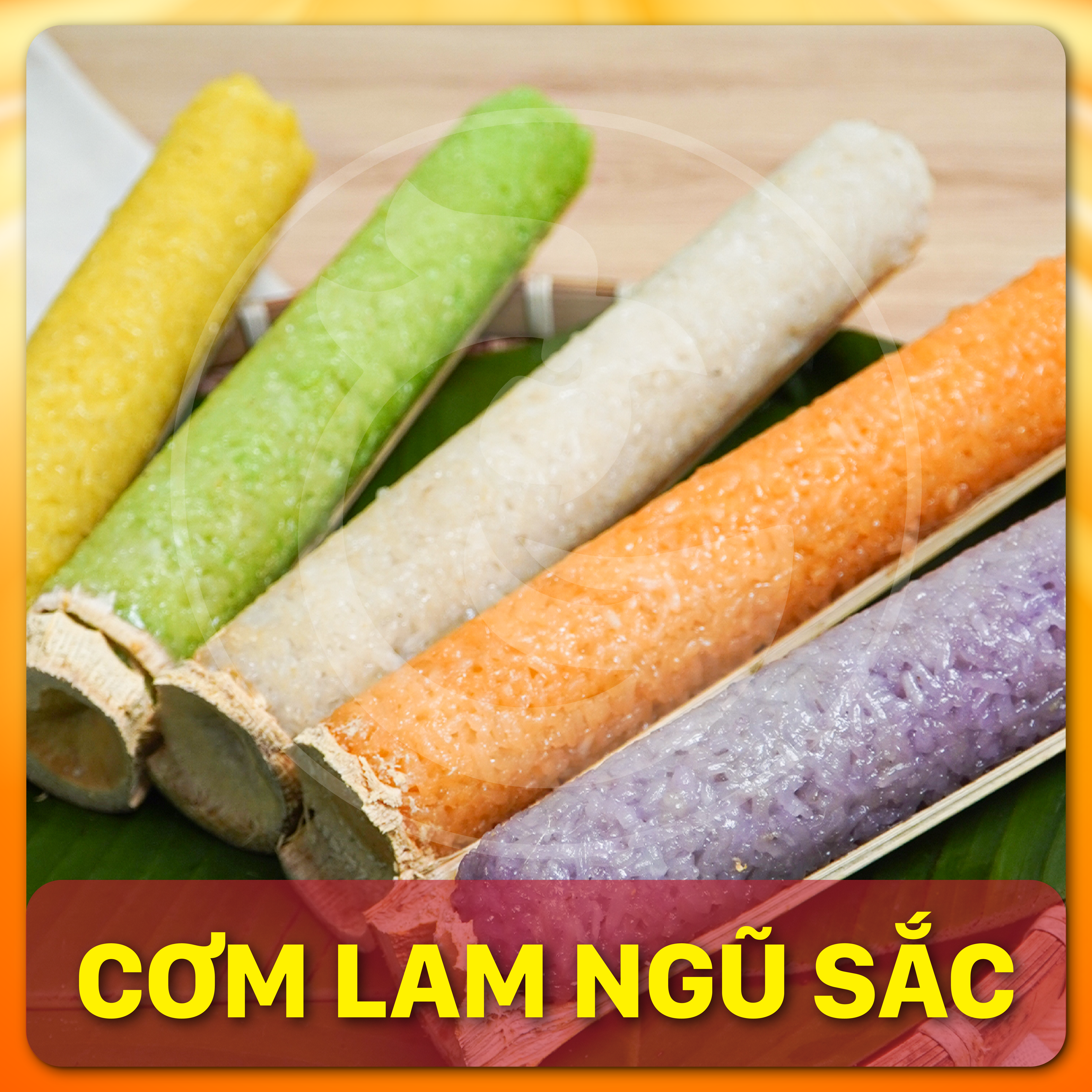 Cơm lam ngũ sắc, thức quà của thiên nhiên