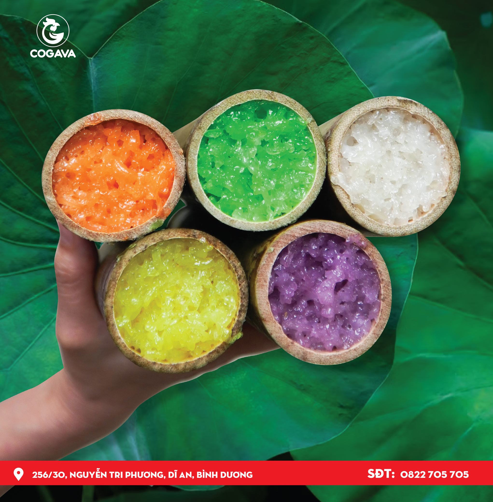 Cơm lam bảo quản như thế nào? Bảo quản ở nhiệt độ thường (2–3 giờ)
