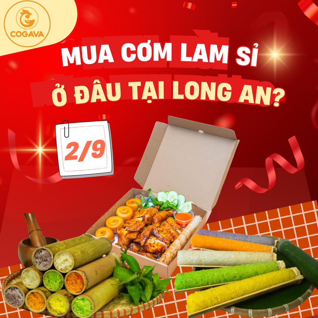 Cơm lam bán lễ 2/9 mua ở đâu tại Long An?