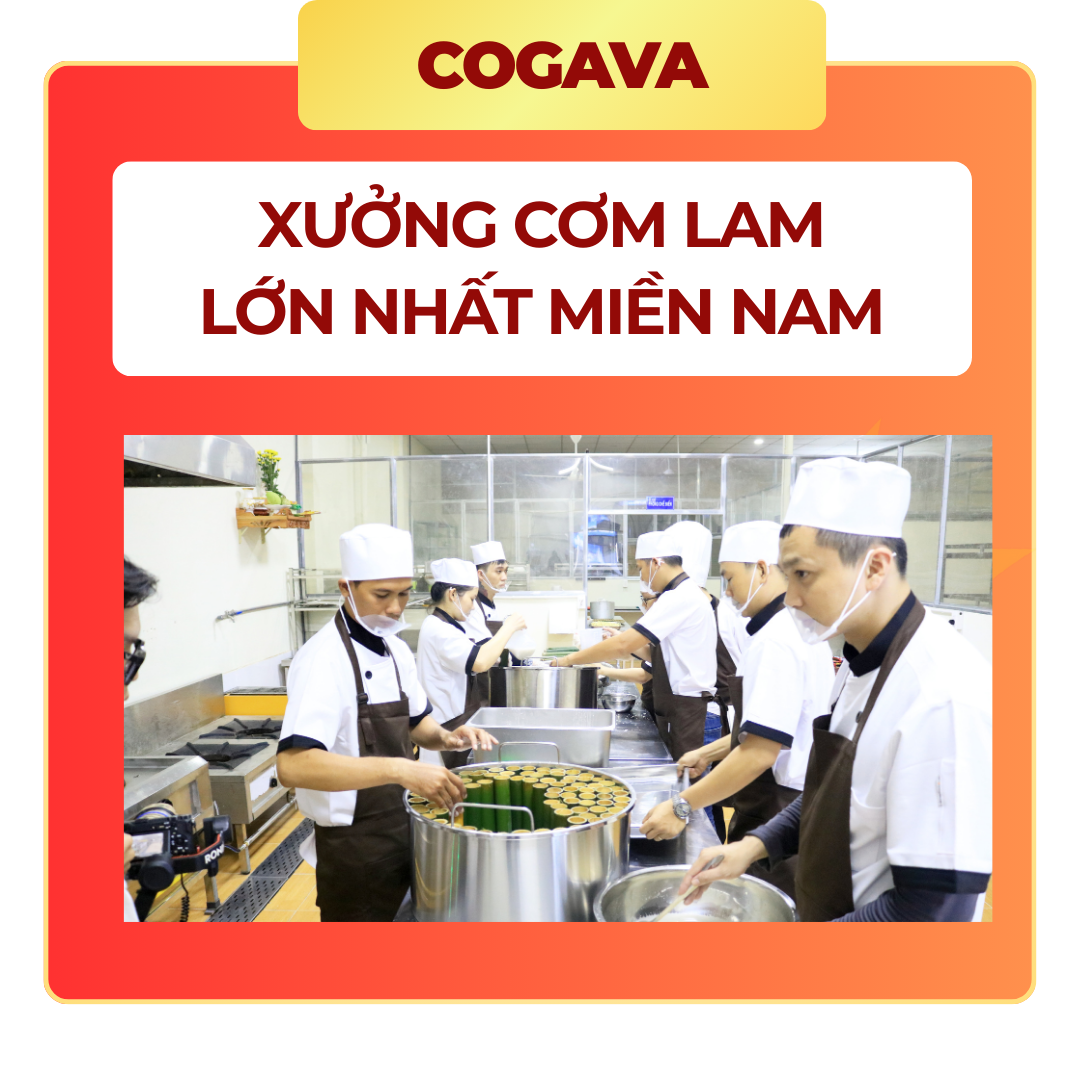 Xưởng cơm lam bán lễ 2/9 lớn nhất miền Nam