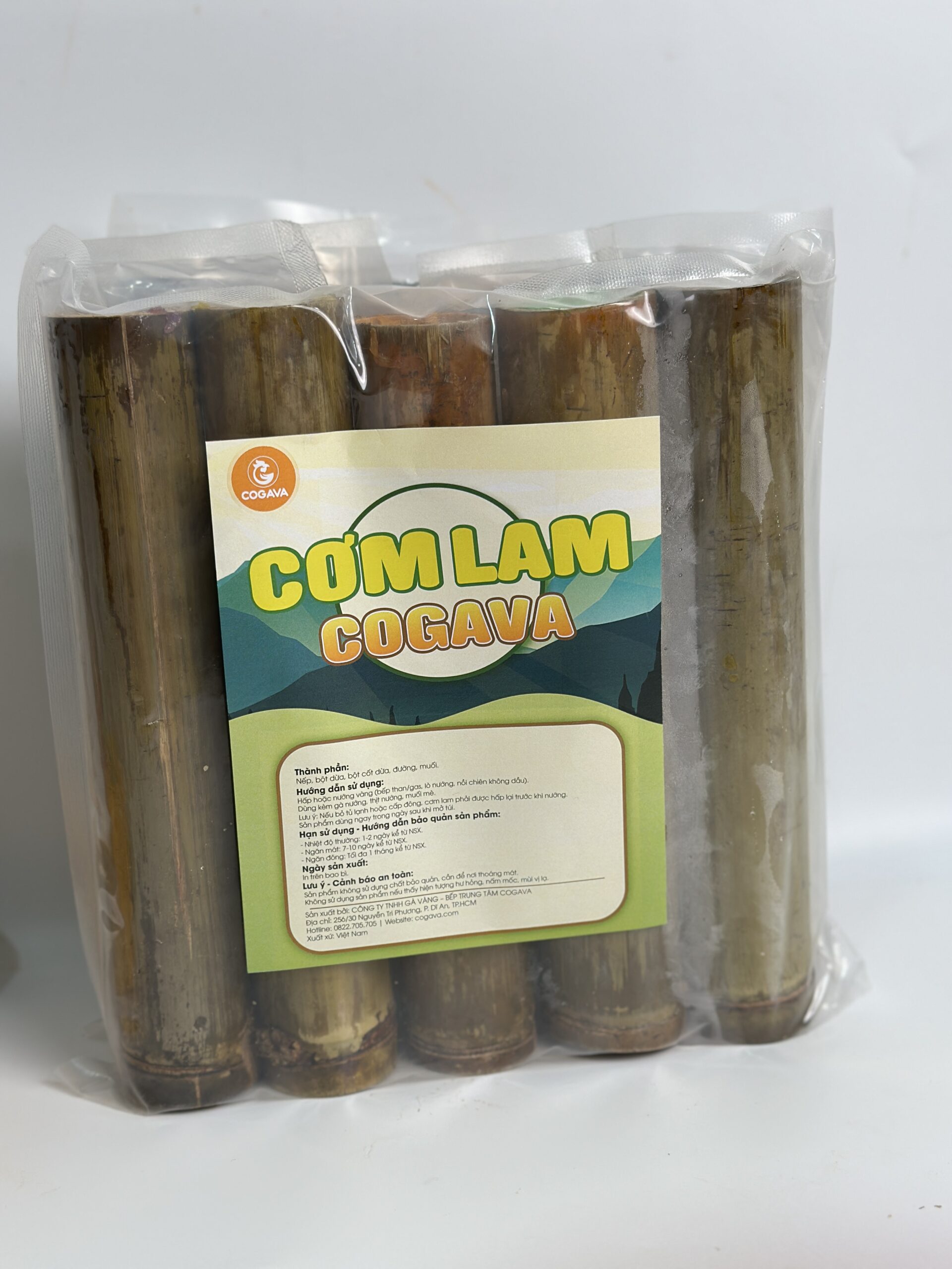Cơm lam COGAVA- Sỉ và lẻ tại Dĩ An