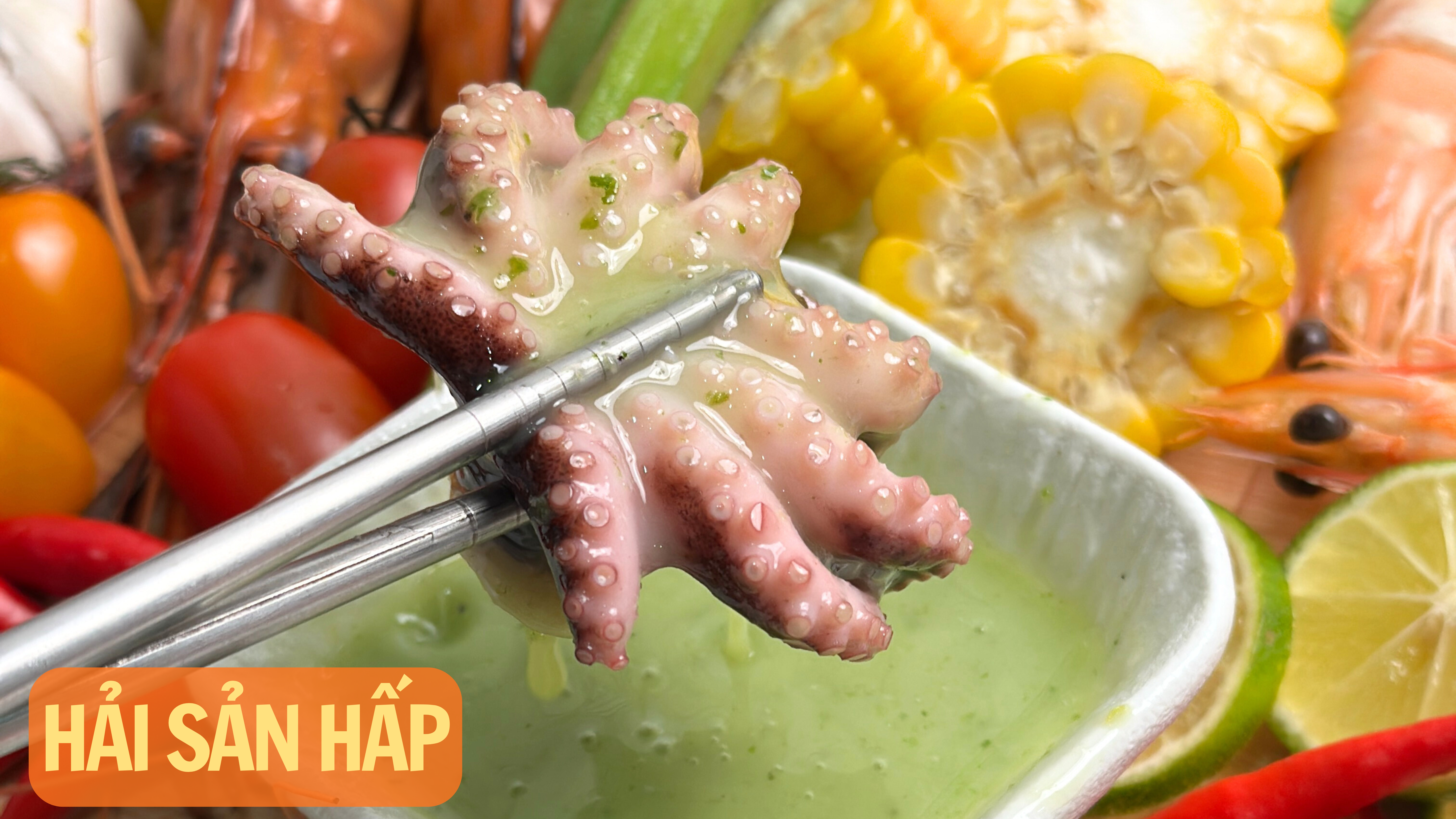 Hải sản hấp - món ăn dễ làm đêm giáng sinh