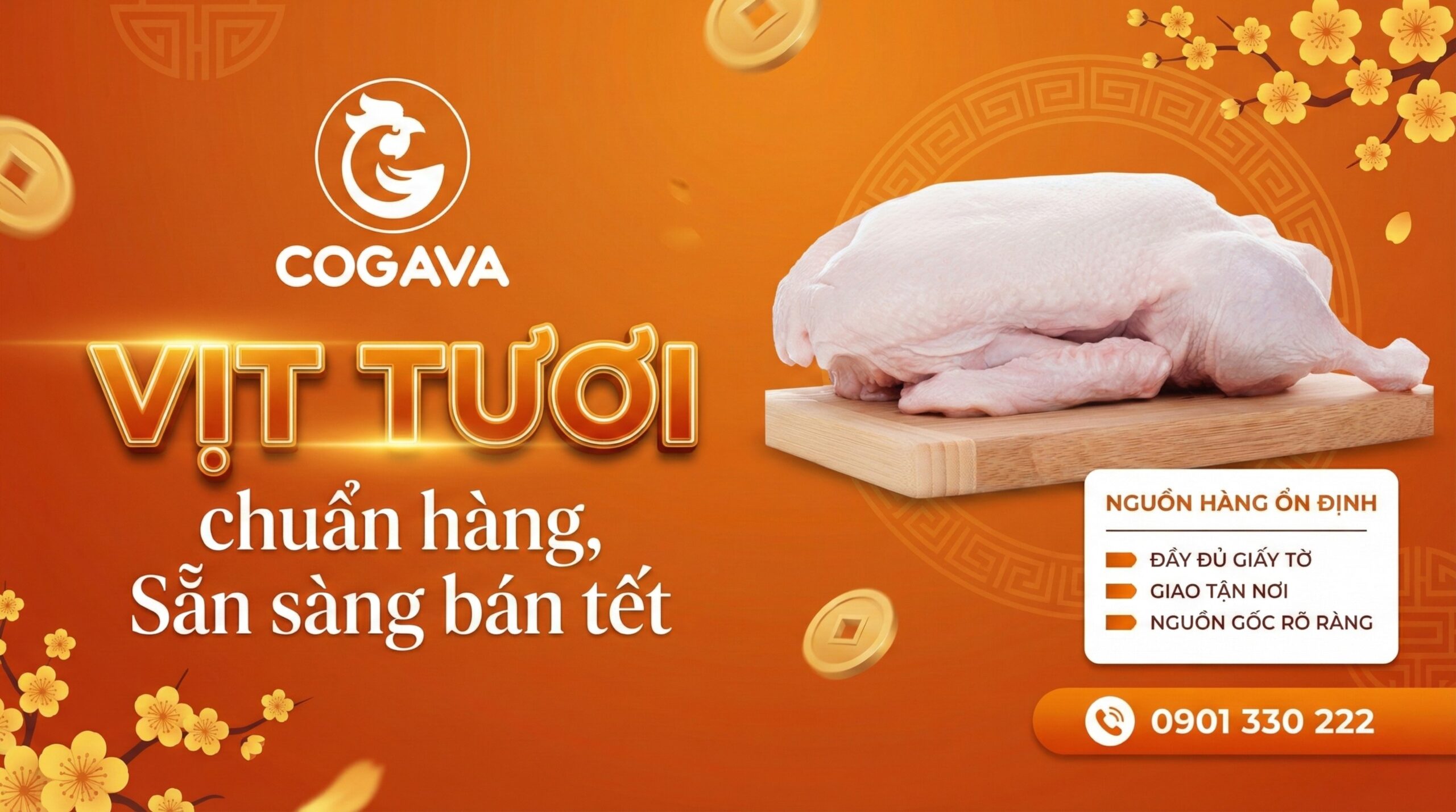 Gà Vàng là đơn vị cung cấp vịt tươi uy tín tại khu vực miền Nam