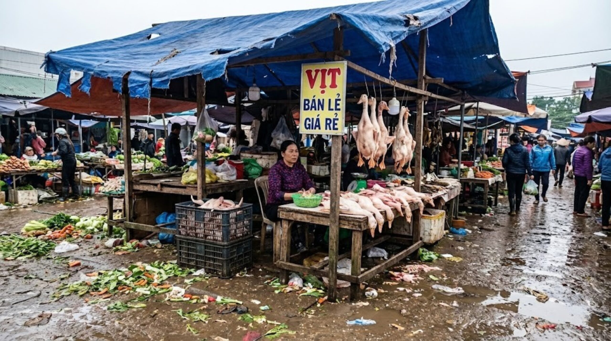 Rủi ro với nguồn vịt không rõ nguồn gốc