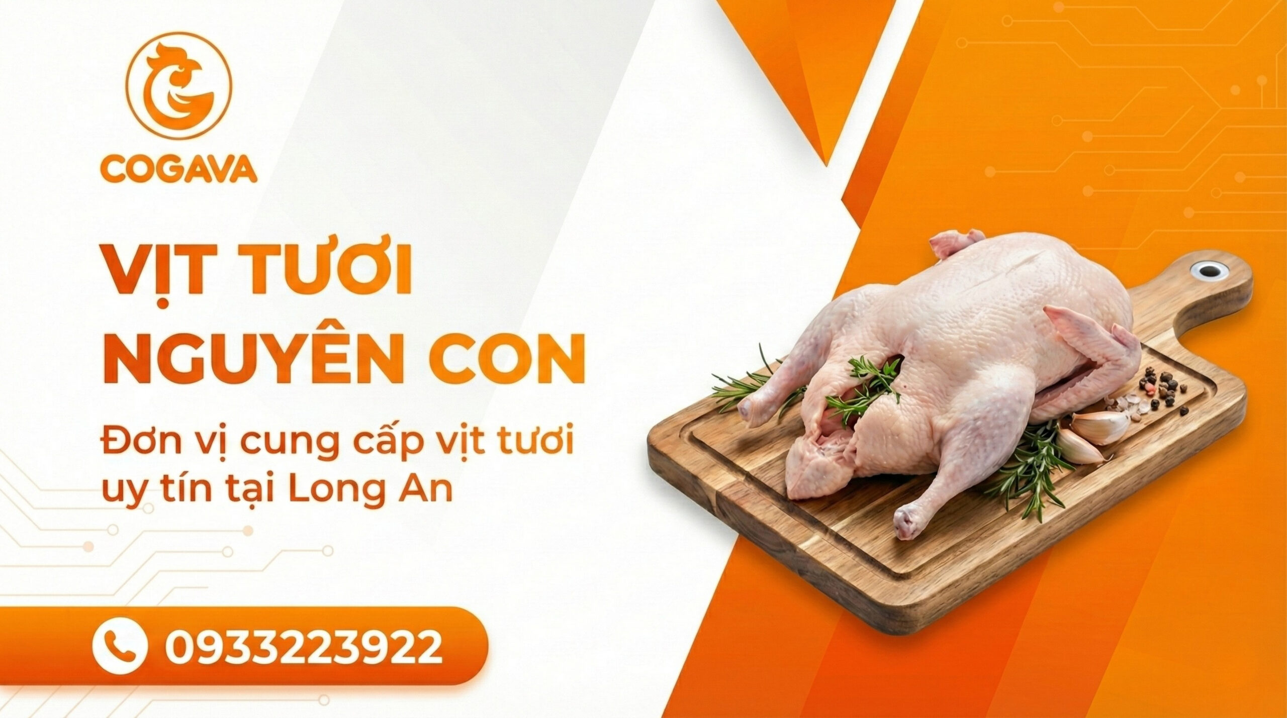 Vịt tươi nguyên con uy tín tại Long An