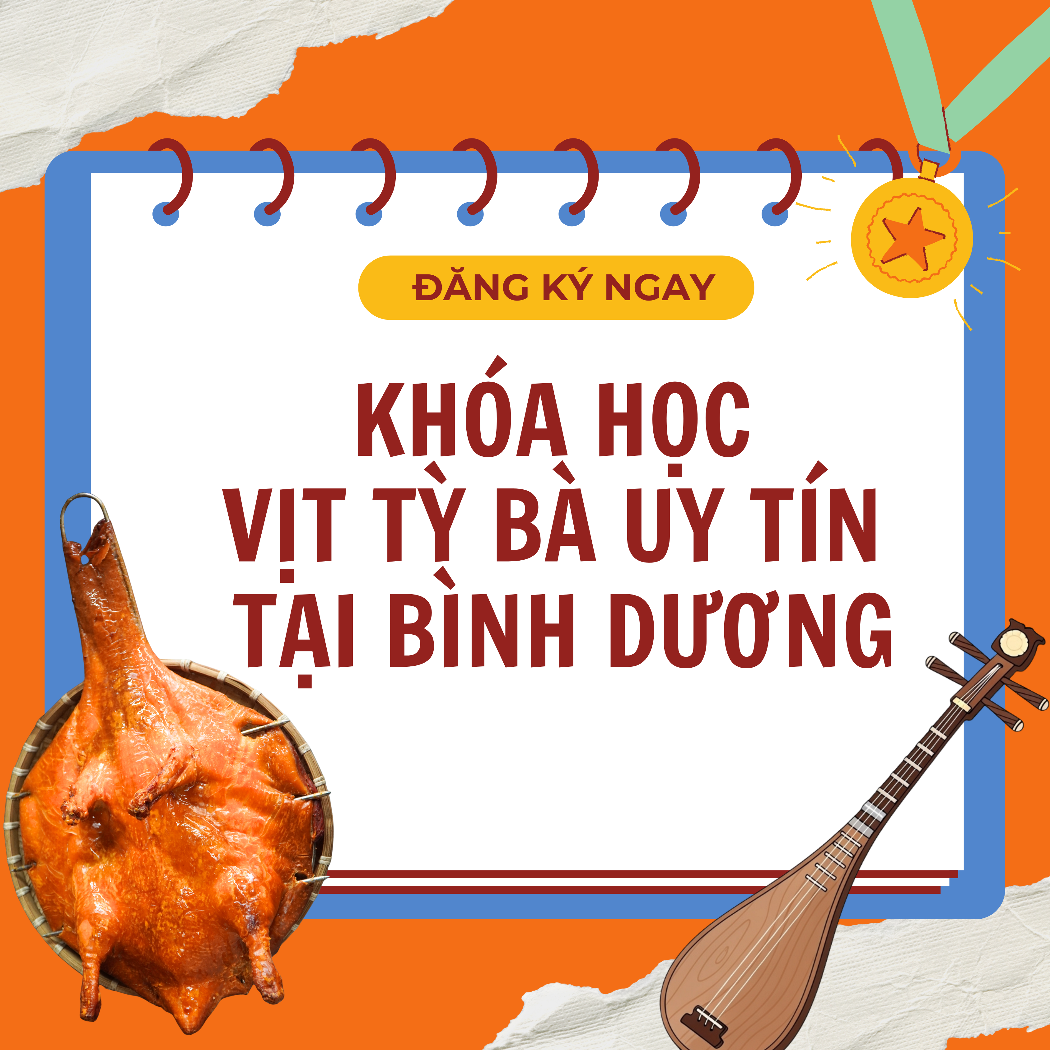 Khóa học vịt Tỳ Bà uy tín tại Bình Dương
