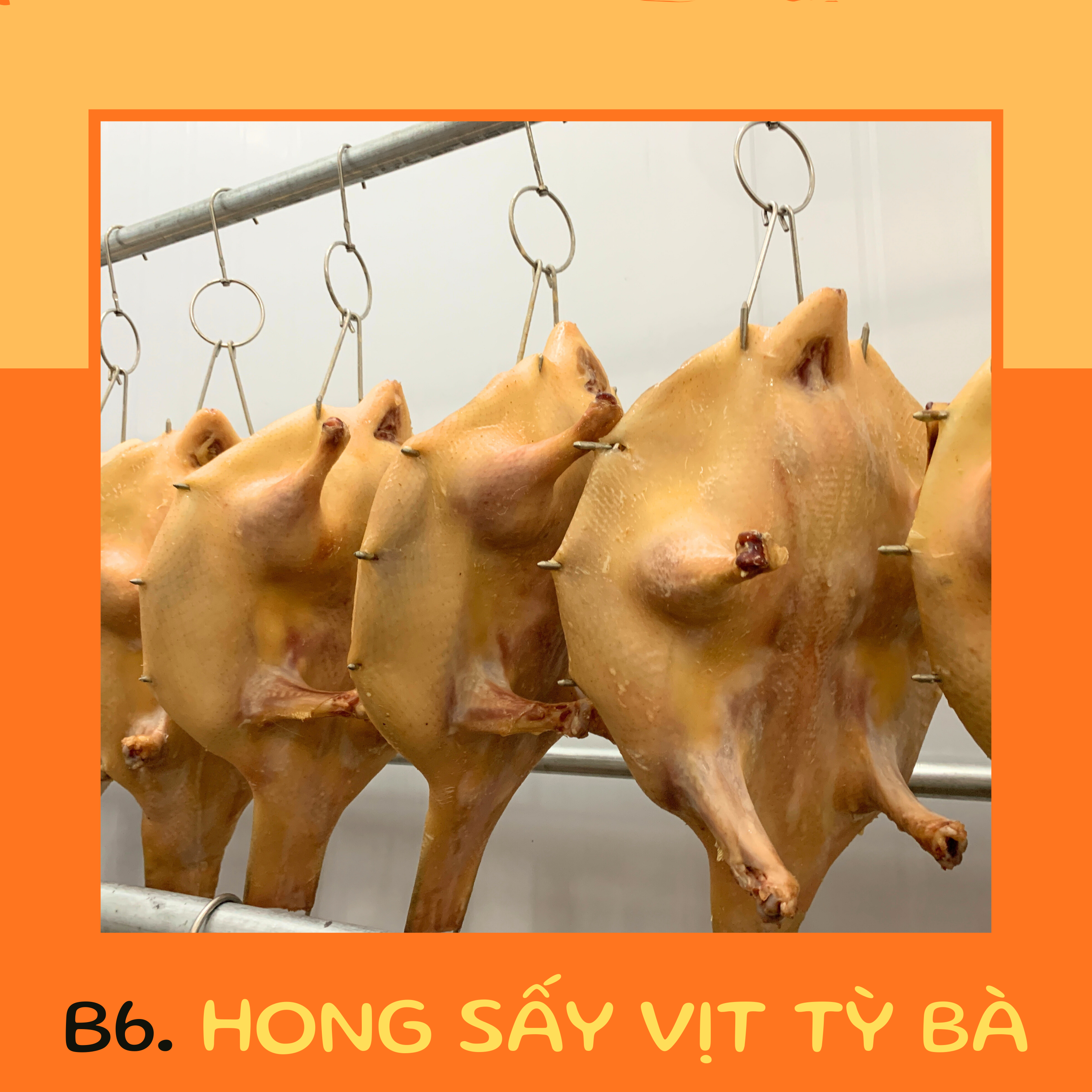 Bước 6: Hong sấy vịt trong phòng sấy hoặc lu chuyên dụng