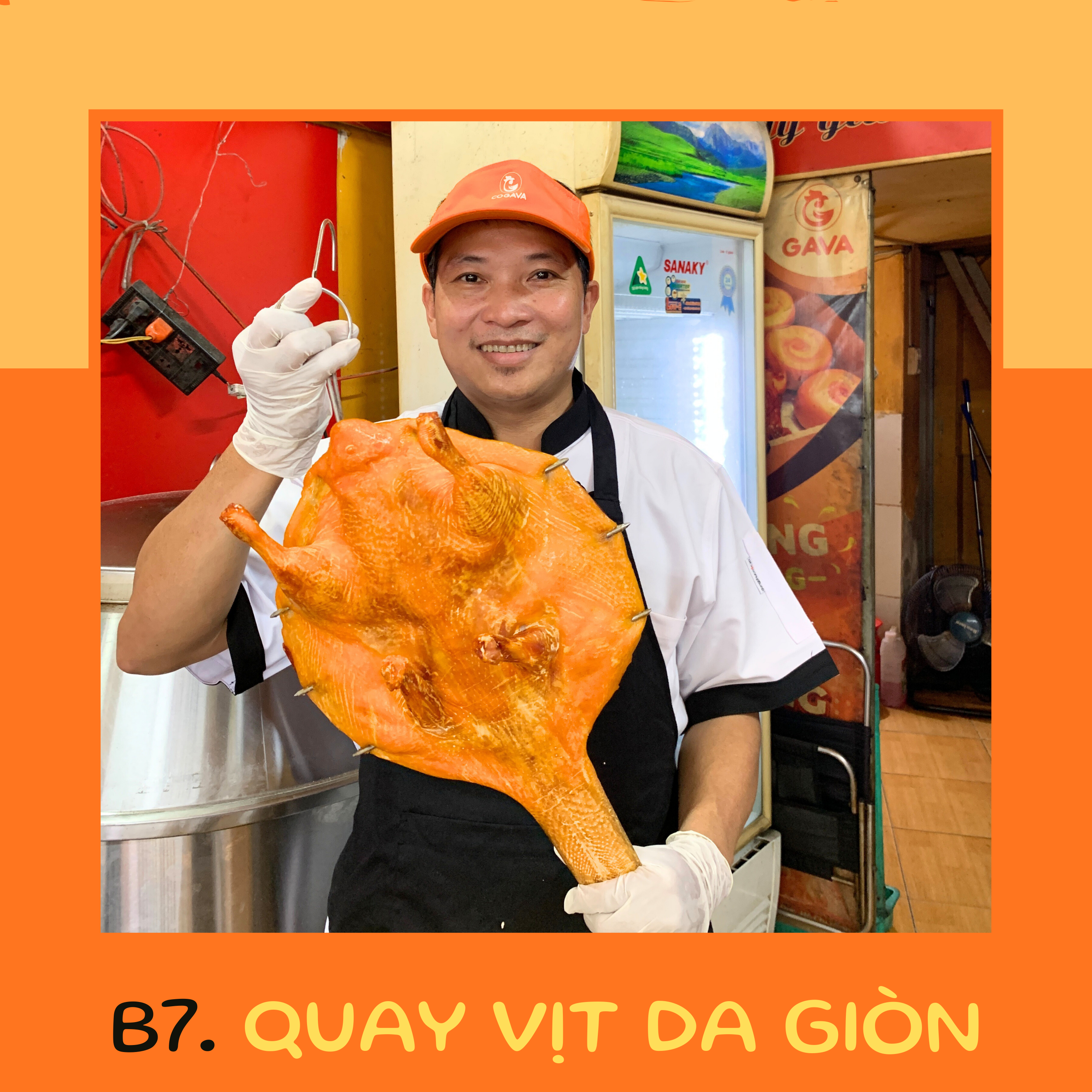 Bước 7: đưa vịt vào lu quay để vịt chín