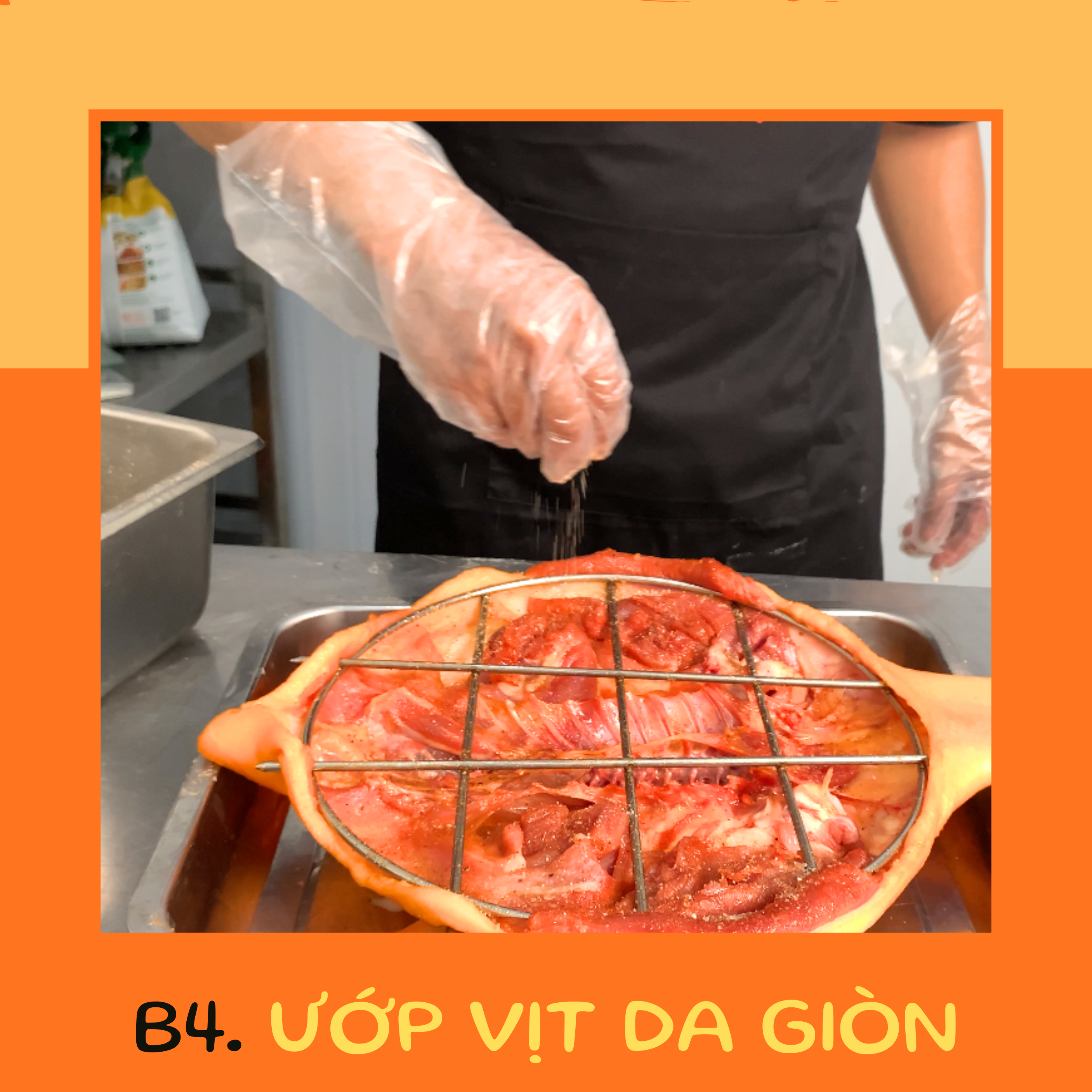 Bước 4: ướp vịt để vịt có độ thơm ngon