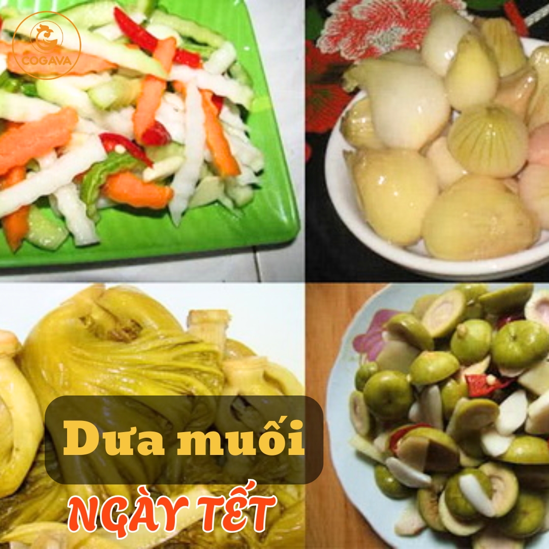 Dưa muối ngày Tết, ăn kèm món chính đỡ ngán