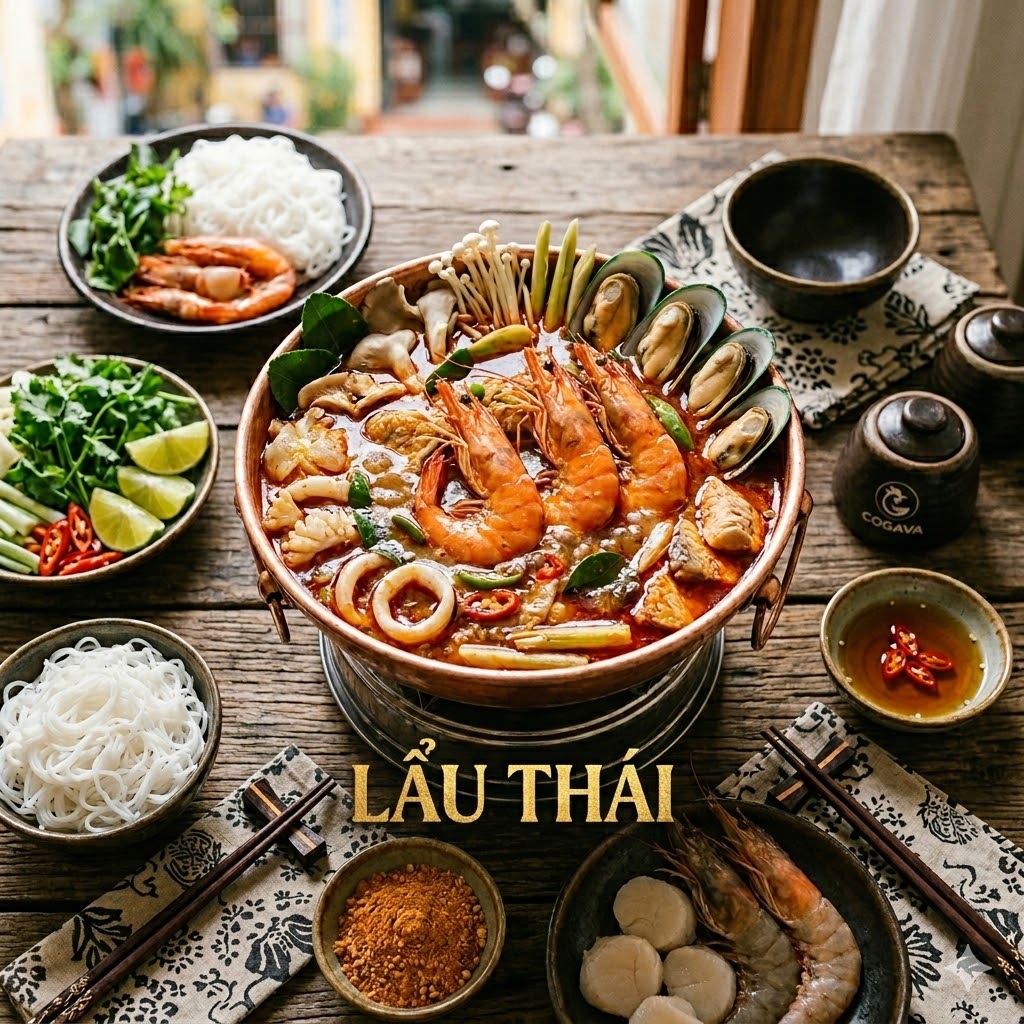 Lẩu Thái - món ăn gắn kết gia đình trong dịp Lễ