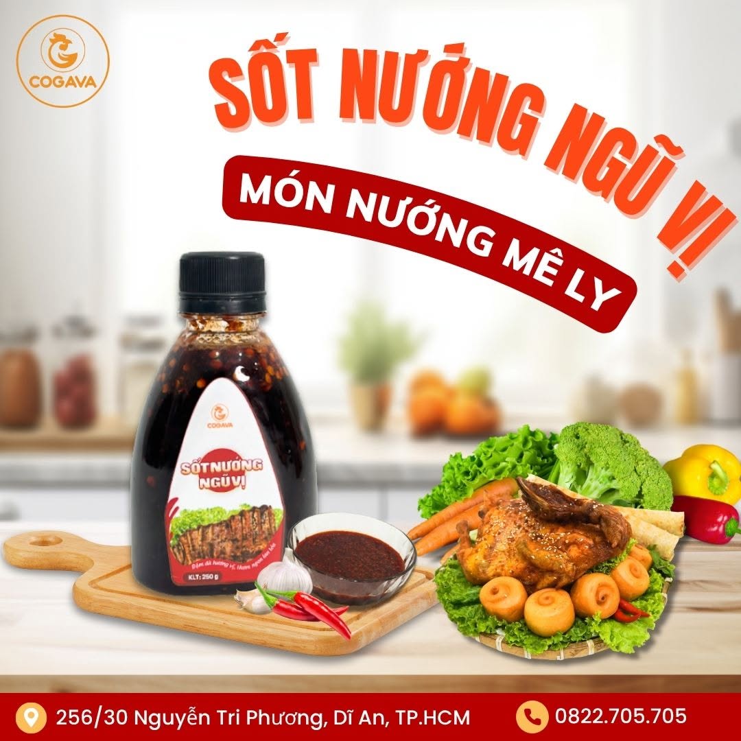 Sốt nướng ngon mê ly, sốt nướng ngũ vị
