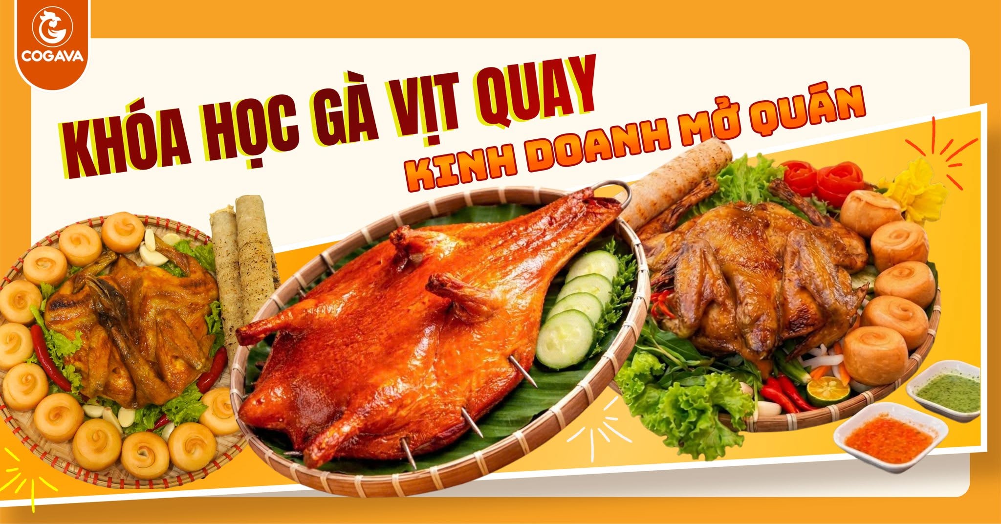 Khoá học gà vịt quay kinh doanh mở quán