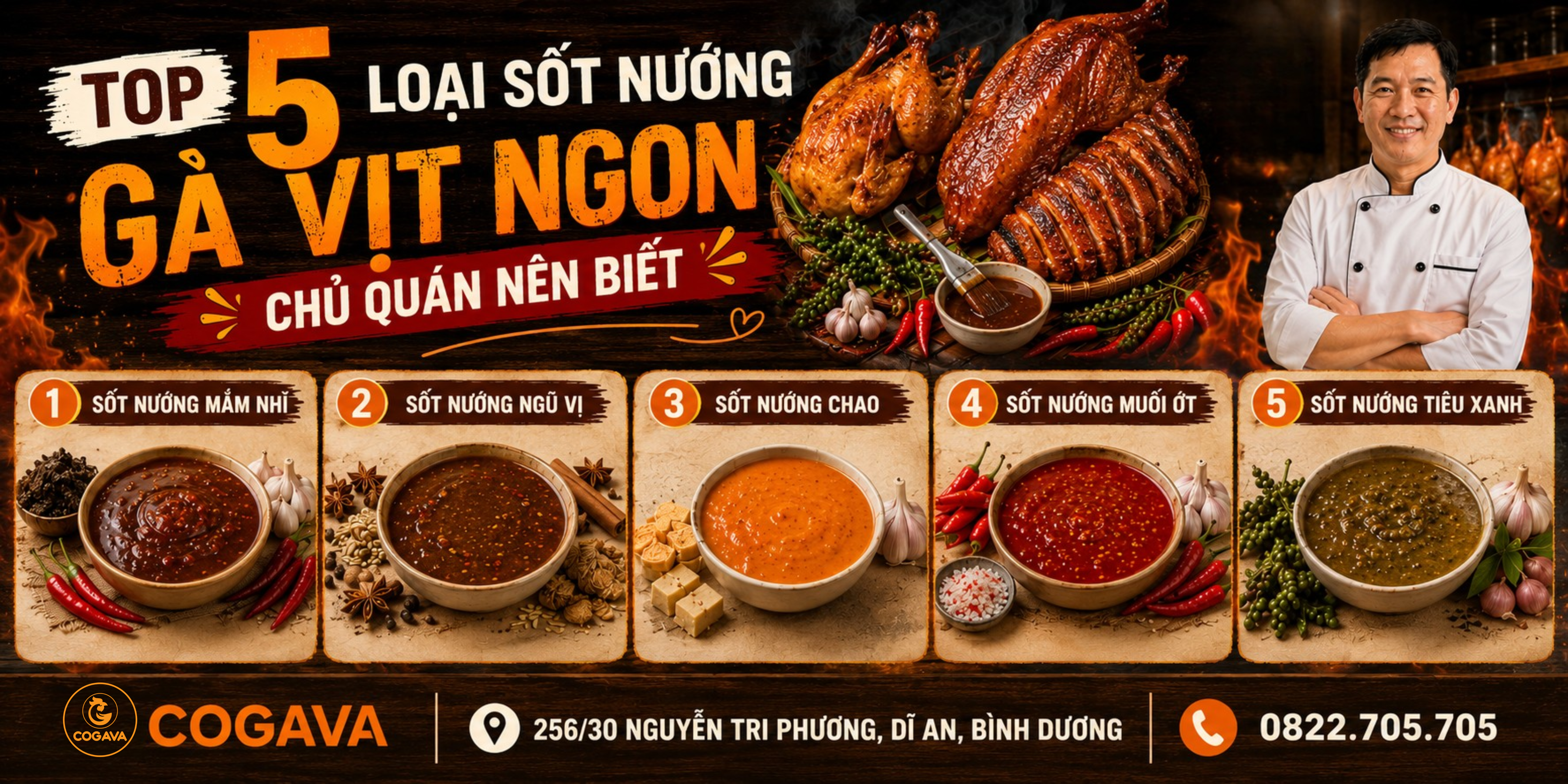 Sốt nướng chao, nướng vịt siêu thơm ngon