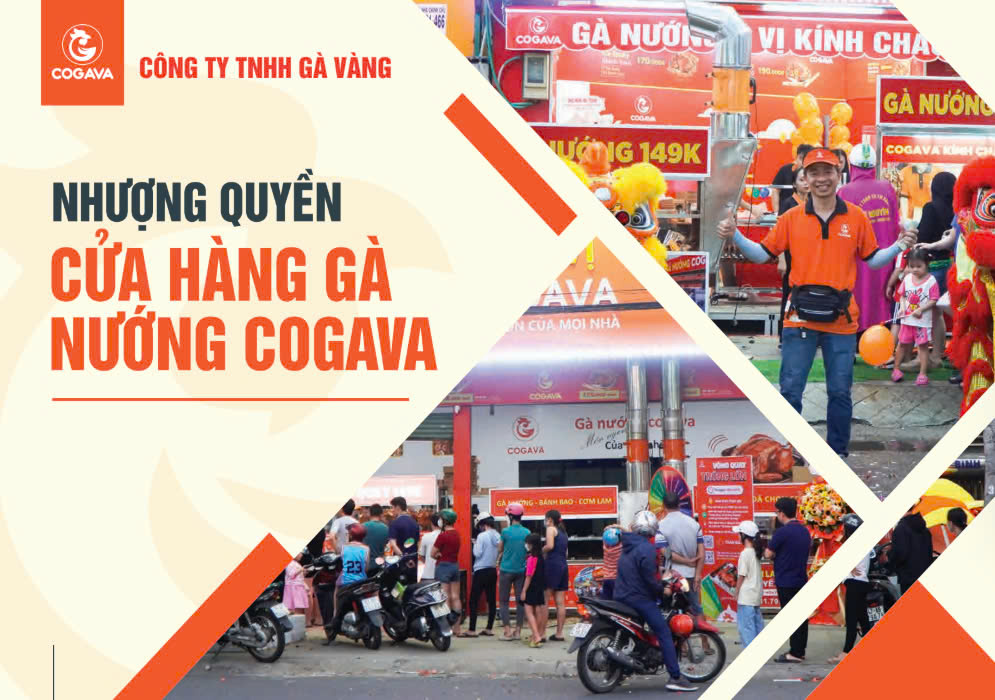 Nhượng quyền cửa hàng gà nướng Cogava - COGAVA